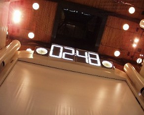 Nike Town Neon Clock