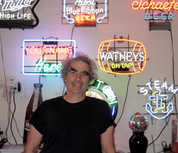Kenny Greenberg in his Long Island City Studio