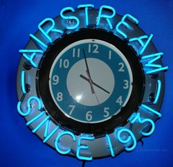 Airstream Limited Edition Neon Clock