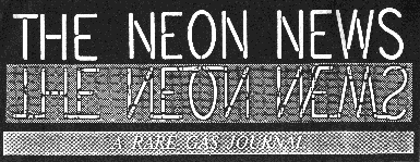 The Neon News - A Rare Gas Journal