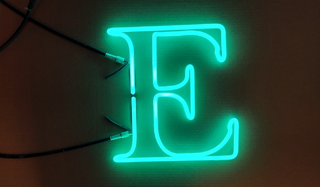 Letter E