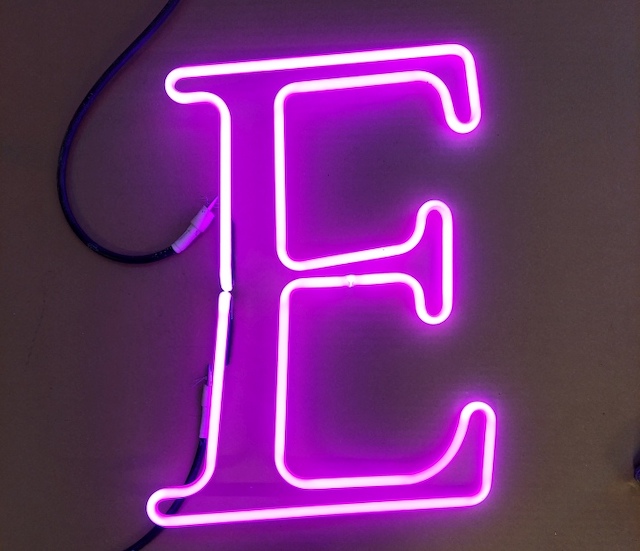 Letter E